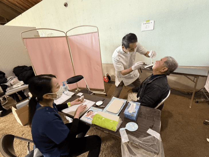 南大隅町に口腔がん検診にいってきました。